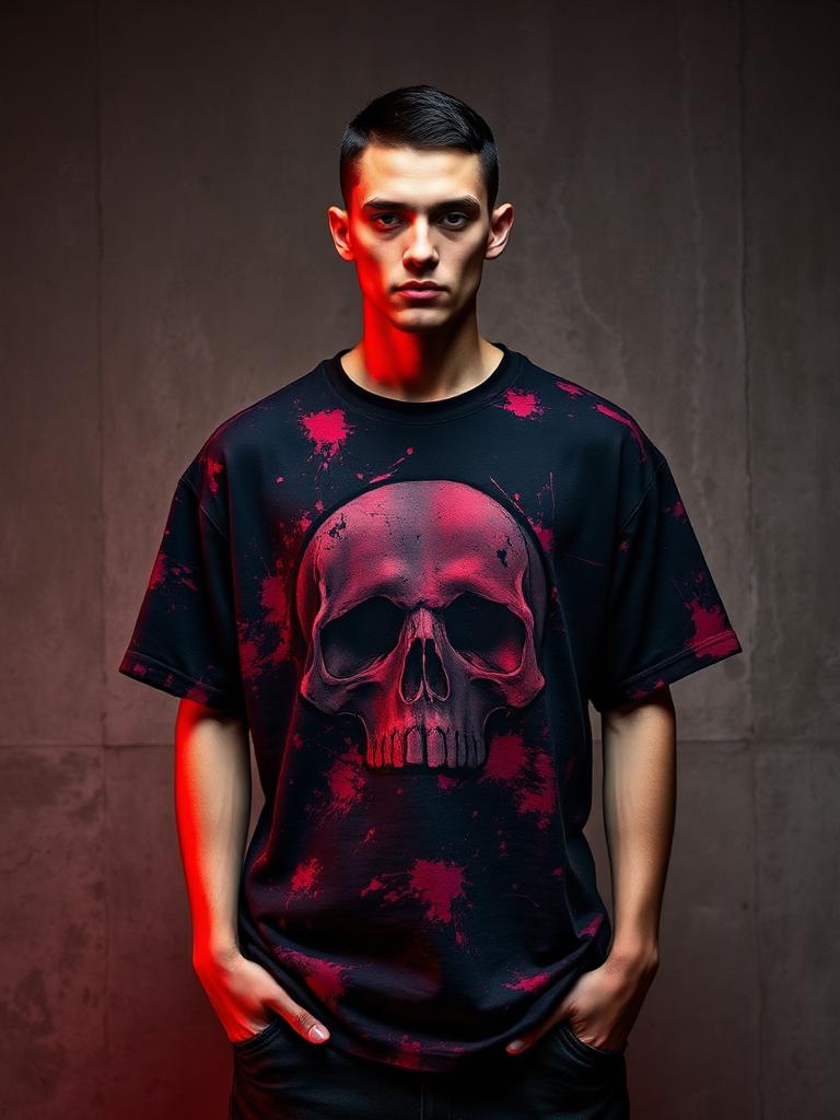 Crimson Skull Tee